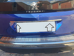 Планка над номером нержавіюча сталь для Peugeot 3008 (2016-2023)