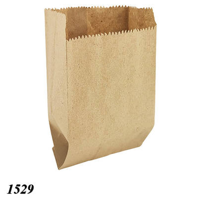 Пакет саше паперовий бурий 9х15х5 см 100 шт