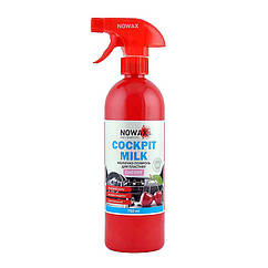 Поліроль-молочко для панелі приладів Nowax Cockpit Milk Вишня 750мл