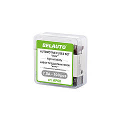 Набір запобіжників BELAUTO "міні" AP68 7 5А 100 шт.