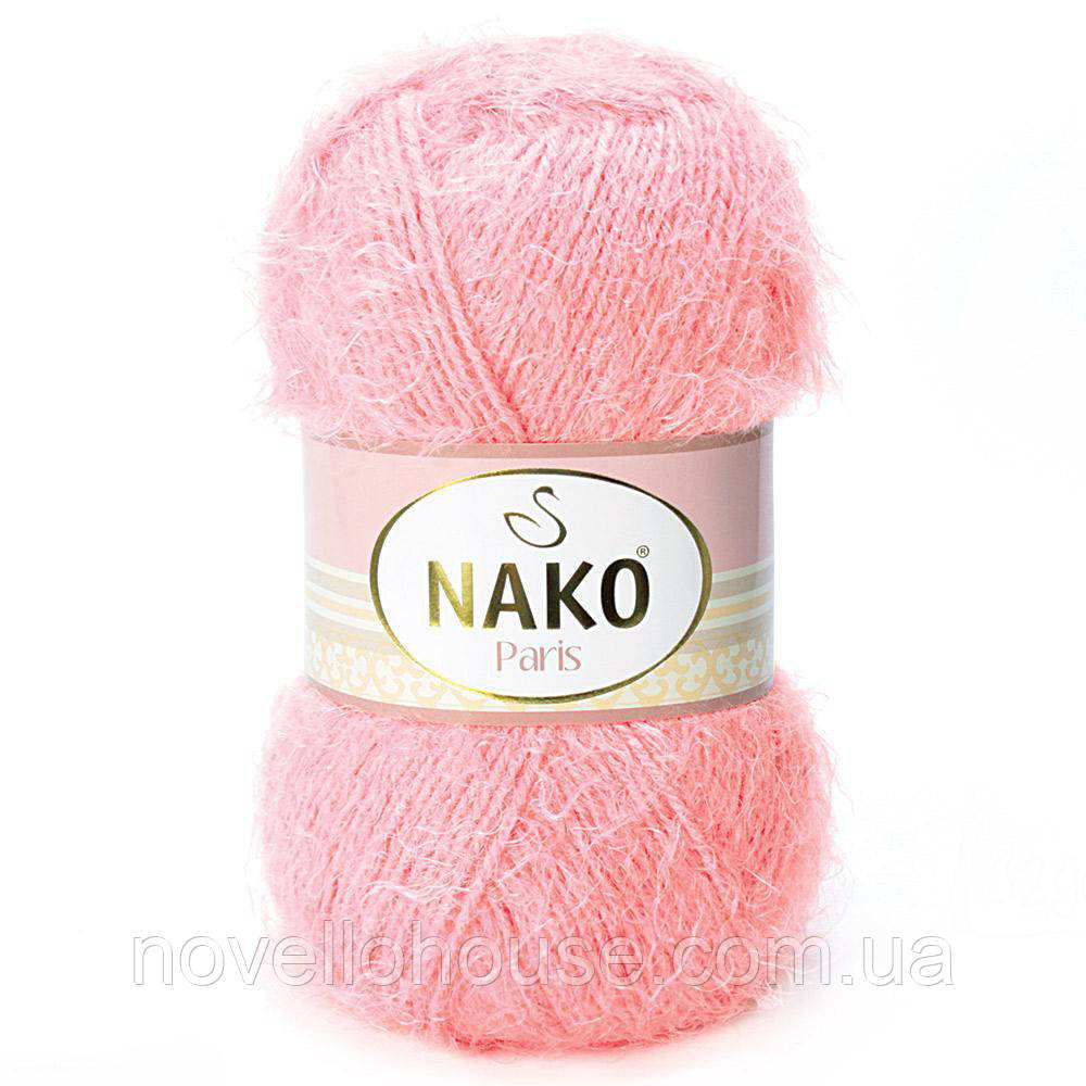 Nako PARIS (Париж) № 3294 рожевий (Пряжа, нитки для в'язання)