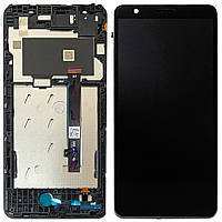 Екран (дисплей) ZTE Blade A31 Plus 2021, L210 з тачскріном чорний оригінал Китай SHI600-B02 V.0.1