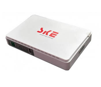 Портативне джерело безперебійного живлення UPS POE-432E 8800mAh White для WiFi-роутера!