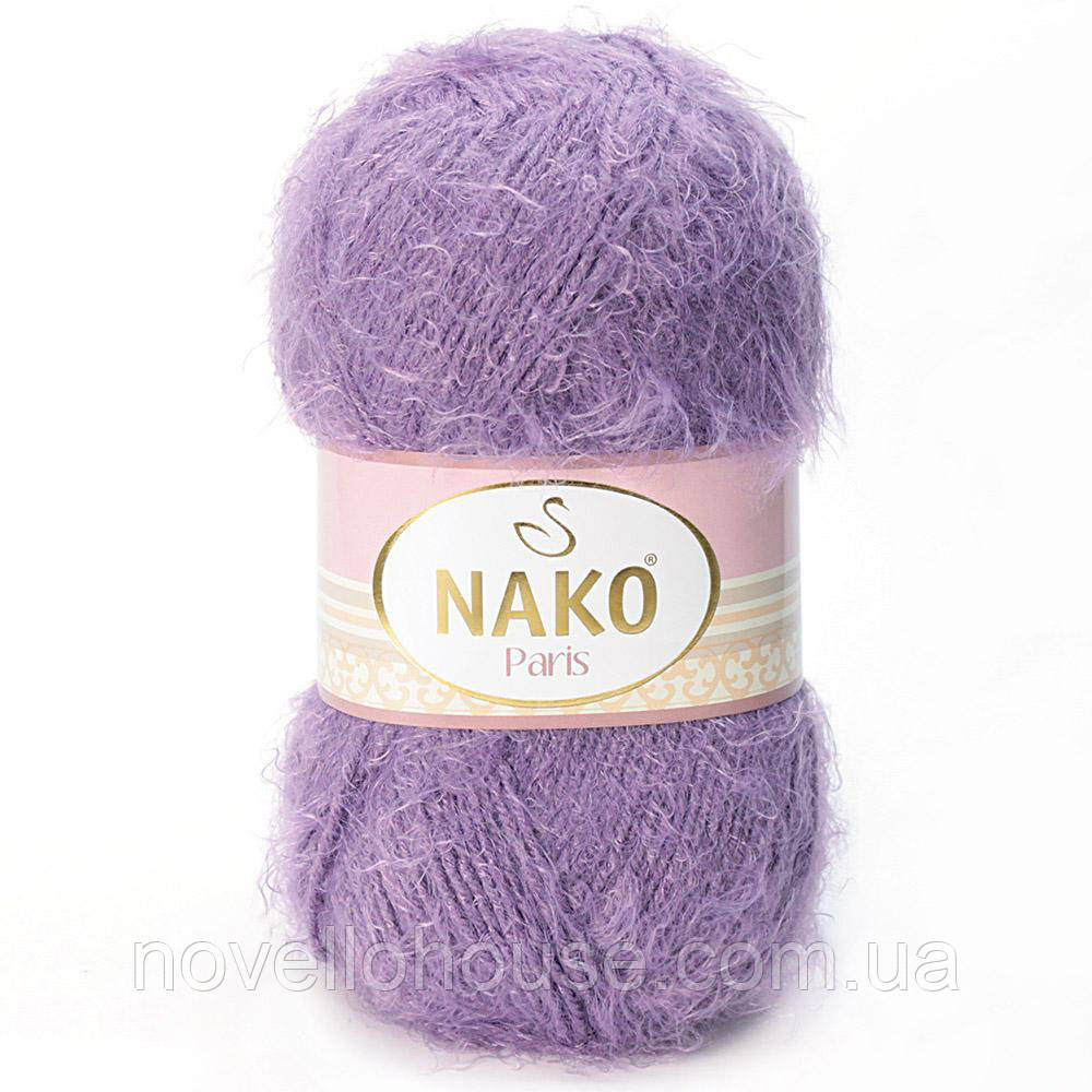 Nako PARIS (Париж) № 6684 бузковий (Пряжа, нитки для в'язання)