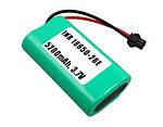 Акумулятор літій-іонний 5200mAh 3.7V INR18650-26E SM-2P для дитячих іграшок