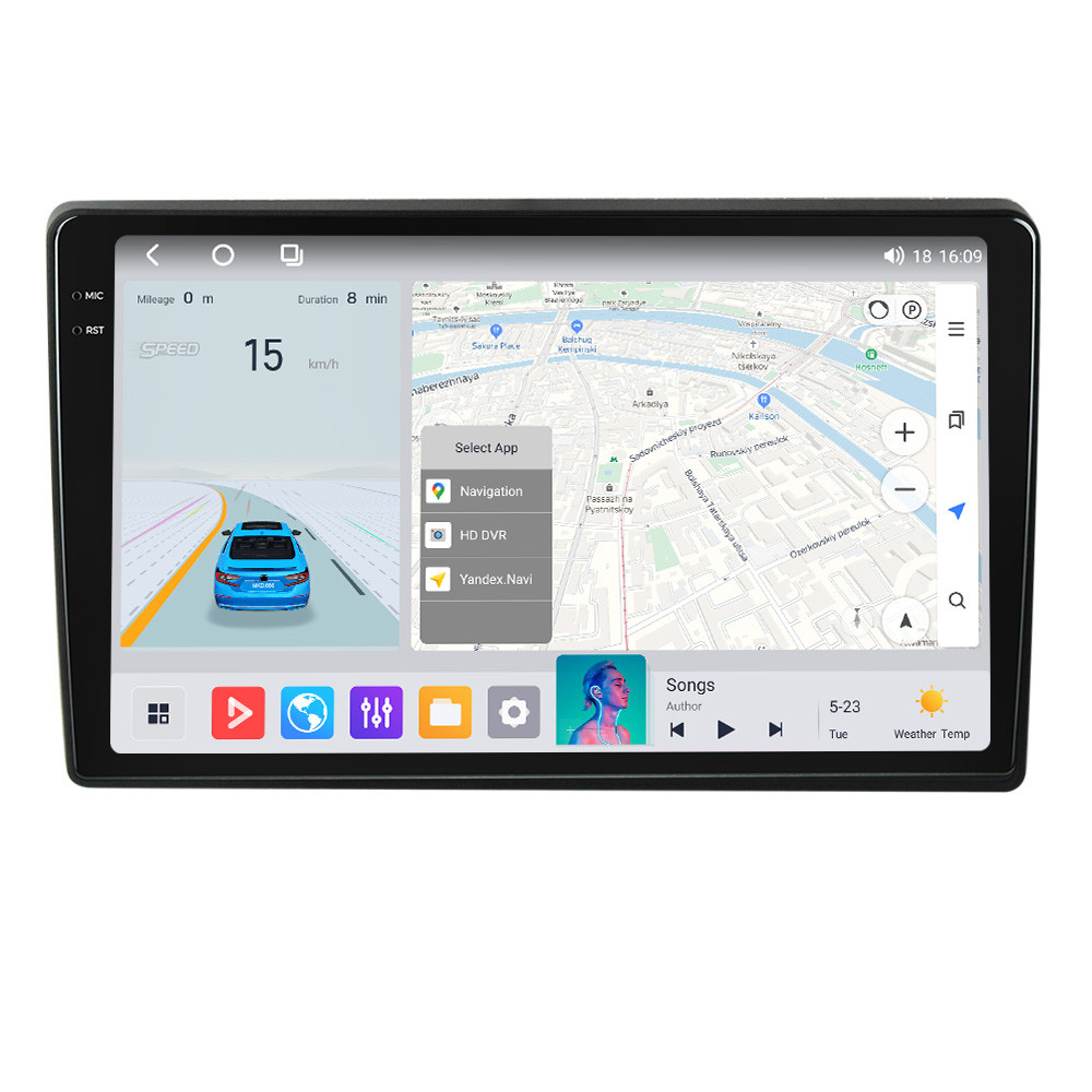Штатна магнітола Mekede MS 2k Hyundai i40 (2011-2019) CarPlay QleD