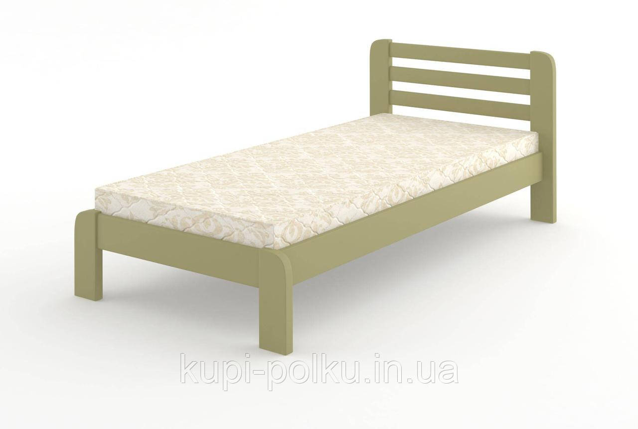 Дитяче ліжко iSmart Лівія Оливковий (RAL1020) 80х200 см (DMBG-2658)+