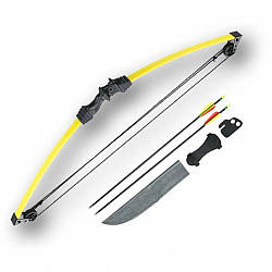 Лук Man Kung MK-CB008 + стріли (жовтий)