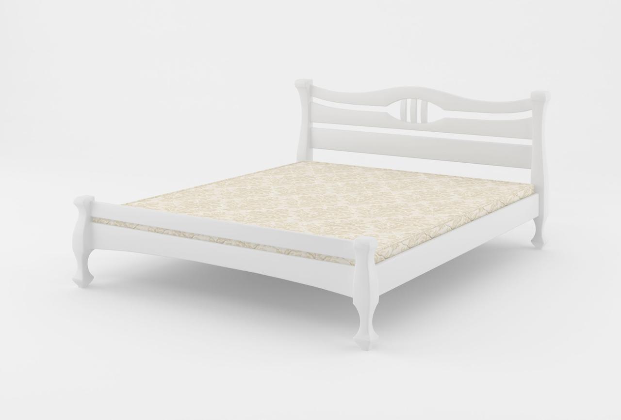 Двоспальне ліжко iSmart Даллас Білий (RAL9003) 160х190 см (DMBG-1763)+, фото 1