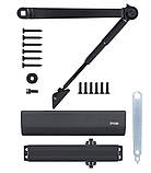 Дотягувач дверний RYOBI 2000 2055V BC STD з фіксуючими ножицями антрацит, фото 7