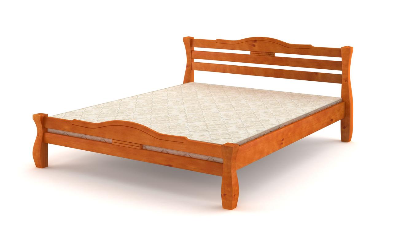 Двоспальне ліжко iSmart Монако Яблуня 180х200 см (DMBG-1842)+
