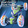 Машинка-перевертень на радіокеруванні Stunt Car 1829-2 (керування рукою без пульта), фото 5