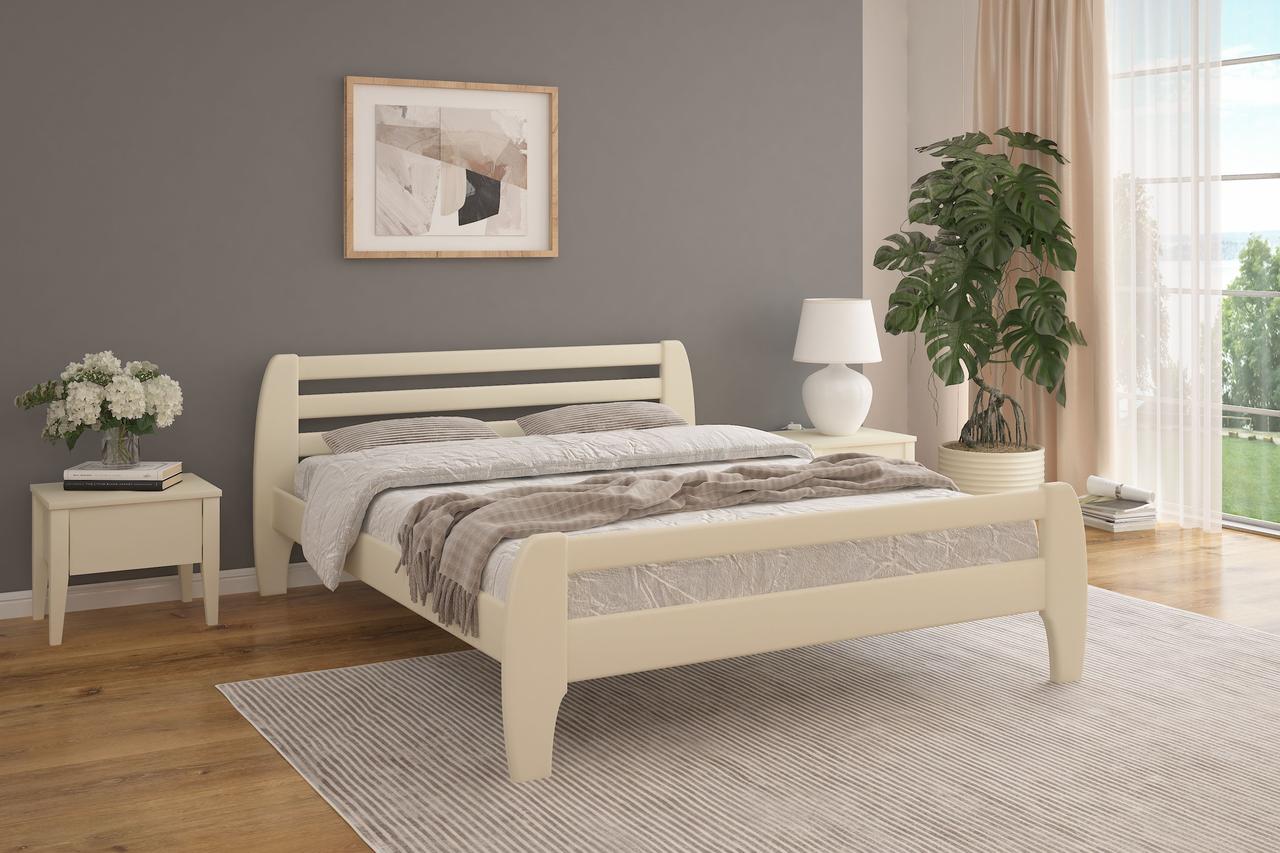 Двоспальне ліжко iSmart Мілан Айворі 160х200 см (DMBG-1905)+