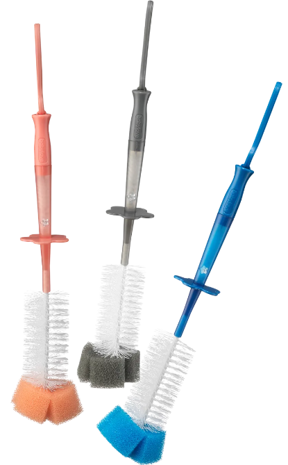 Щітка для чищення пляшечок і пустушок Babylove, 1 шт., фото 1