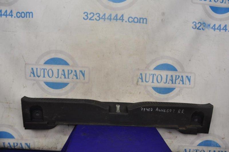 Накладка на порог багажника TOYOTA AURIS 06-12 (б/у), фото 1