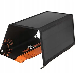 Зарядний пристрій на сонячній батареї 21Вт Solar Сонячна панель