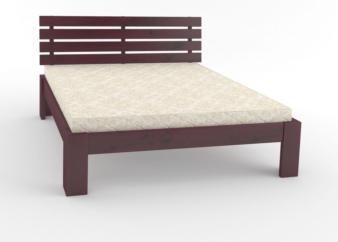Двоспальне ліжко iSmart Техас Махонь 160х190 см (DMBG-2155)+
