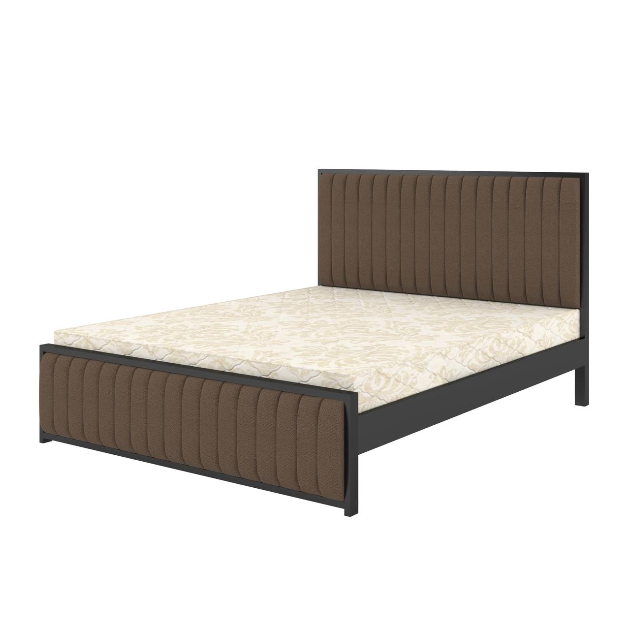 Двоспальне ліжко iSmart Відень Венге + Аляска 28 180х190 см (DMBG-1313)+, фото 1