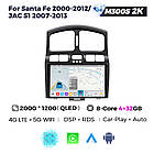 Штатна магнітола Mekede MS 2k Hyundai Santa Fe SM (2000 - 2012) CarPlay QleD, фото 3