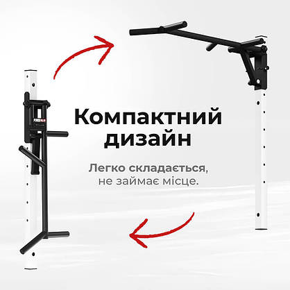 Турнік настінний PowerPullUp X9, фото 4