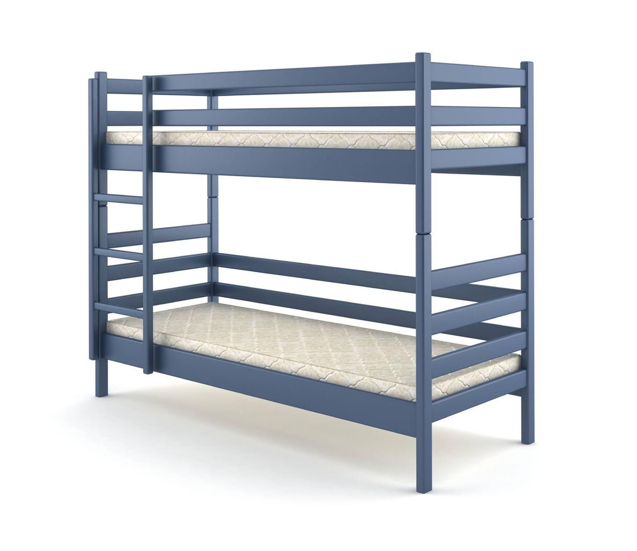 Двоярусне дитяче ліжко iSmart Соня Синій (S 7010 R 90B) 90х190 см (DMBG-2413)+, фото 1