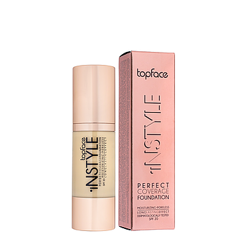 Тональна основа Topface Instyle Perfect Coverage SPF20 № 02