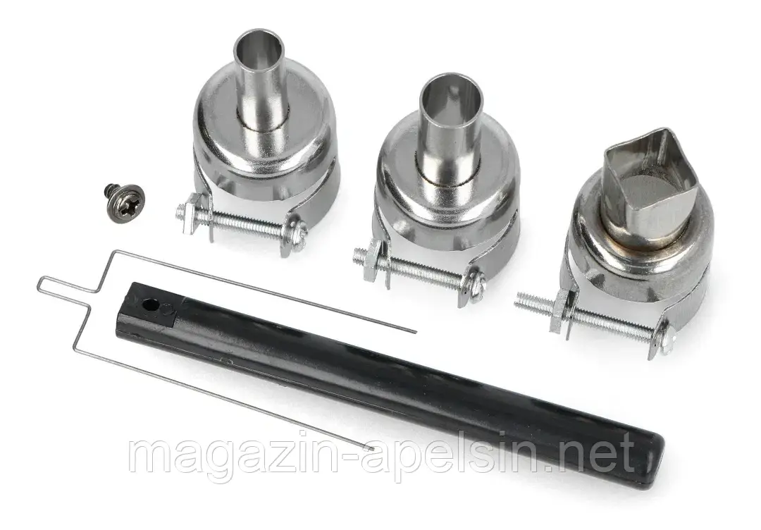 WEP 858D Паяльна станція гарячого повітря з вентилятором в підшипнику - 650 Вт