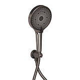 Душевая система универсальная Qtap Slavonice скрытого монтажа на два потребителя QTSLA113GMB45899 Gunmetal Black PVD, фото 3