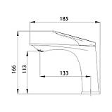 Смеситель для раковины Qtap Vlasta New QTVLA270CRM45640 Chrome, фото 2