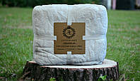 Махрове покривало (Піке) ТМ Cotton Area Туреччина 220*240 колір кремовий