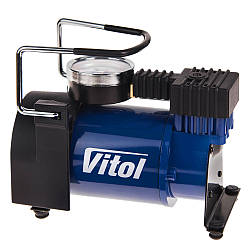 Компресор "ViTOL" К-30 150psi/14Amp/37л/прикурювач (К-30)