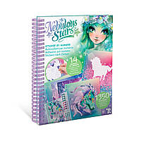 Набор для творчества Скетчбук: Стикеры по номерах