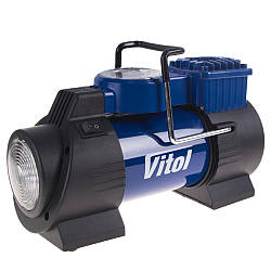 Компресор "ViTOL" К-60 150psi/15Amp/40л/лiхтар/прикурювач (К-60)