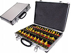 Фрез по дереву 35шт 8мм Silver 00026