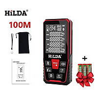 Лазерний далекомір Hilda лазерна рулетка 100 м,