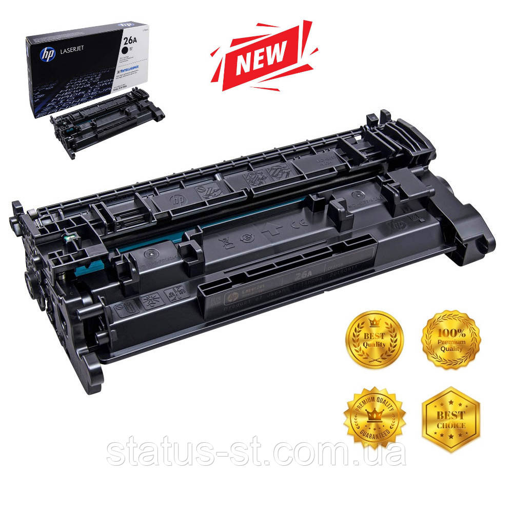 Картридж HP 26A (CF226A) до LaserJet Pro M402n, M402dw, M402dne, M426fdn, M426dw аналог