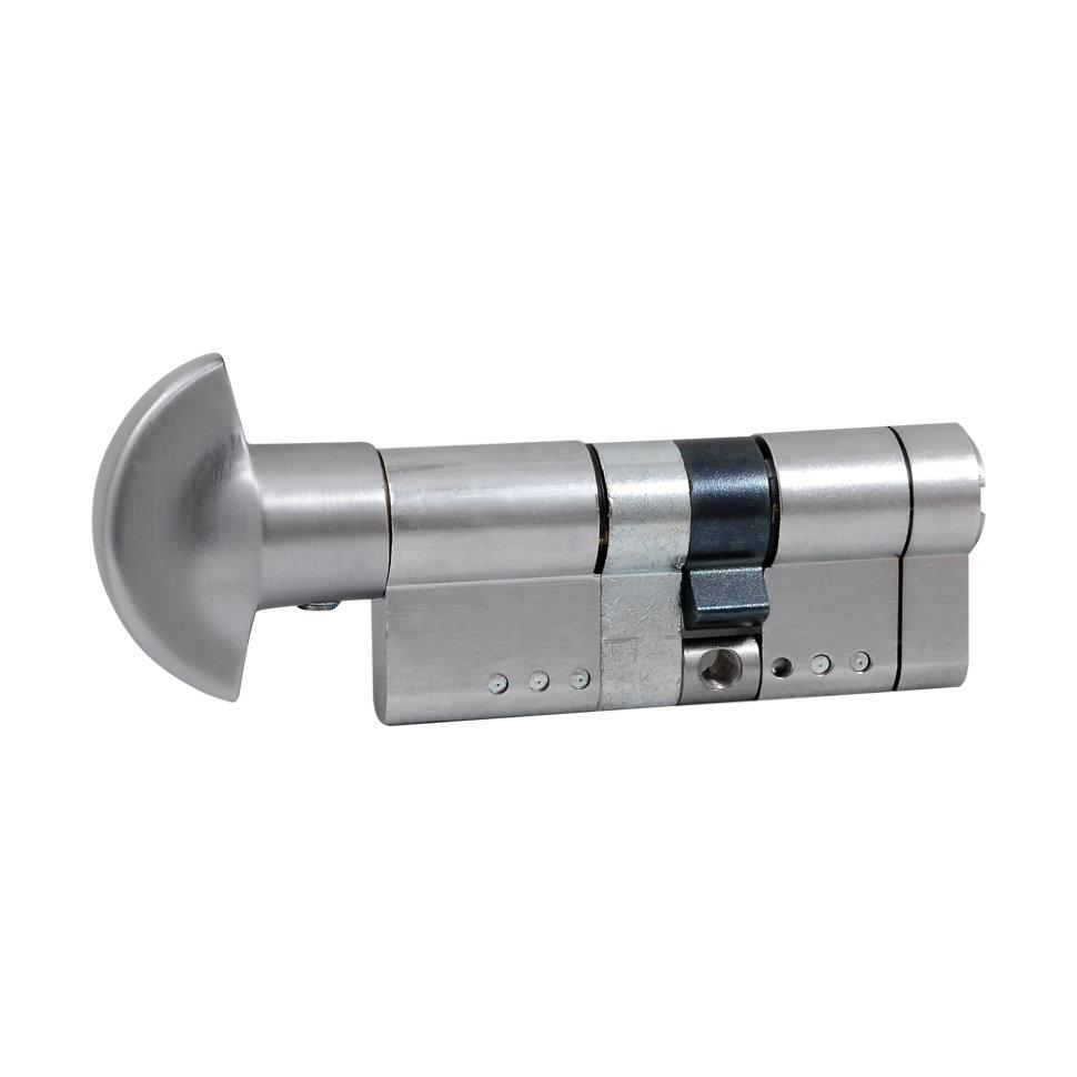 Циліндровий механізм Securemme K64 90 мм (50*40) з поворотником