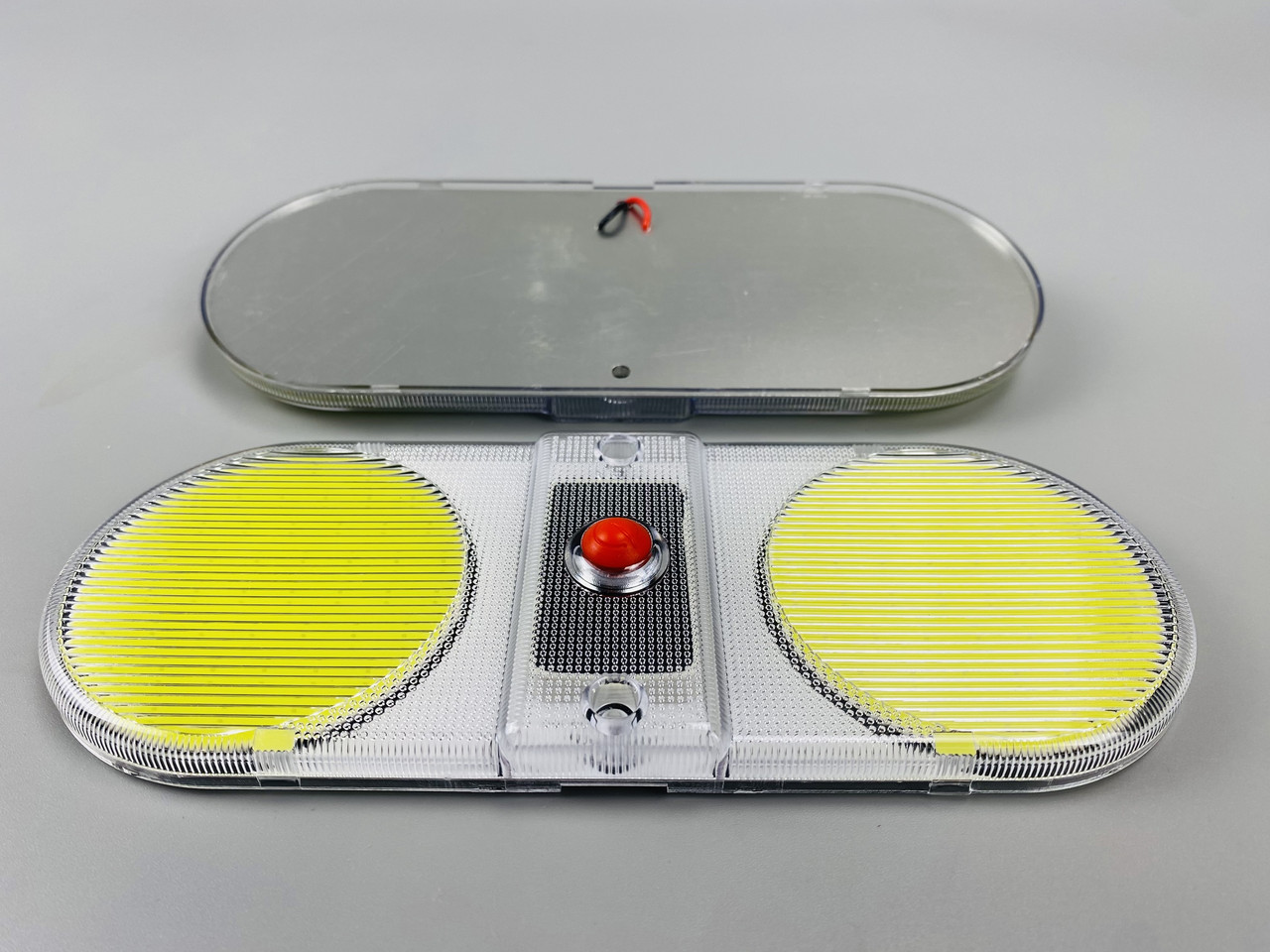 Автомобильная потолочная лампа для освещения салона led chip COB 12W с выключателем на корпусе 2 шт., фото 1