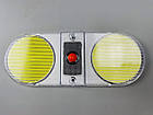 Автомобильная потолочная лампа для освещения салона led chip COB 12W с выключателем на корпусе 2 шт., фото 10