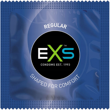 Презервативи EXS Regular - класичні гладкі зі змазкою, 1 штука