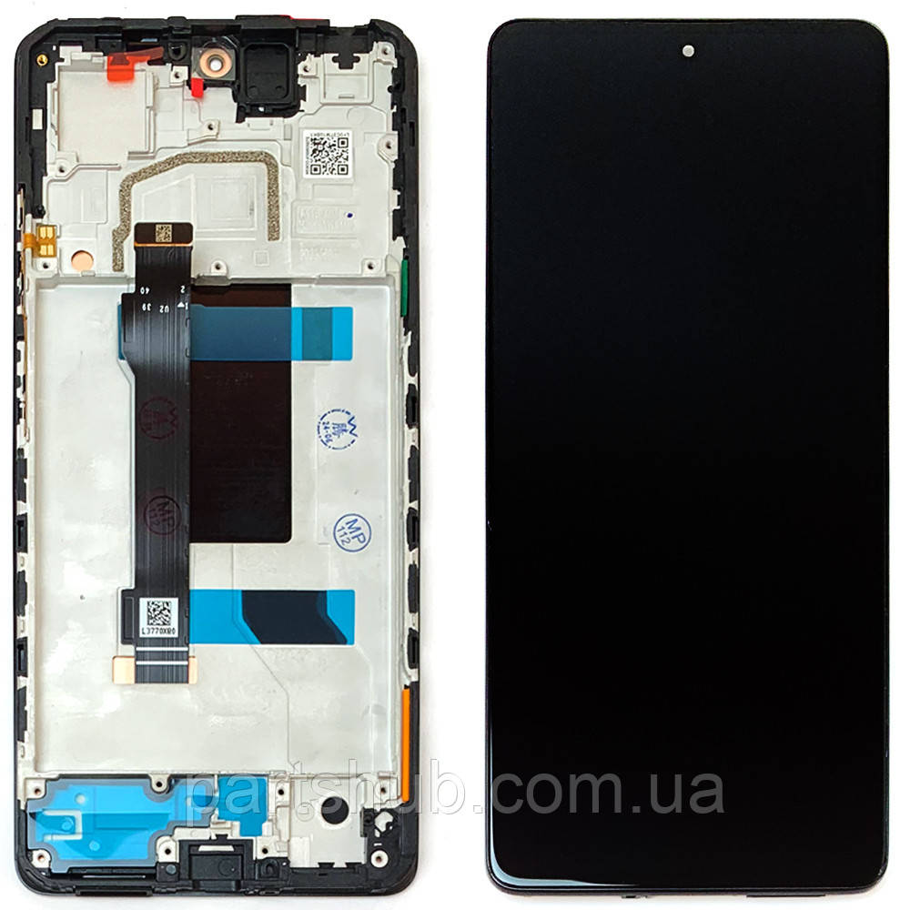 Дисплей (екран) Xiaomi Redmi Note 12 Pro 5G. Poco X5 Pro 5G з тачскріном та рамкою (оригінал Китай), фото 1