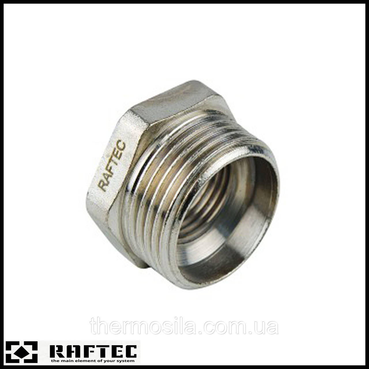 Перехід-футорка з/в Raftec 3/8"-1/4", фото 1