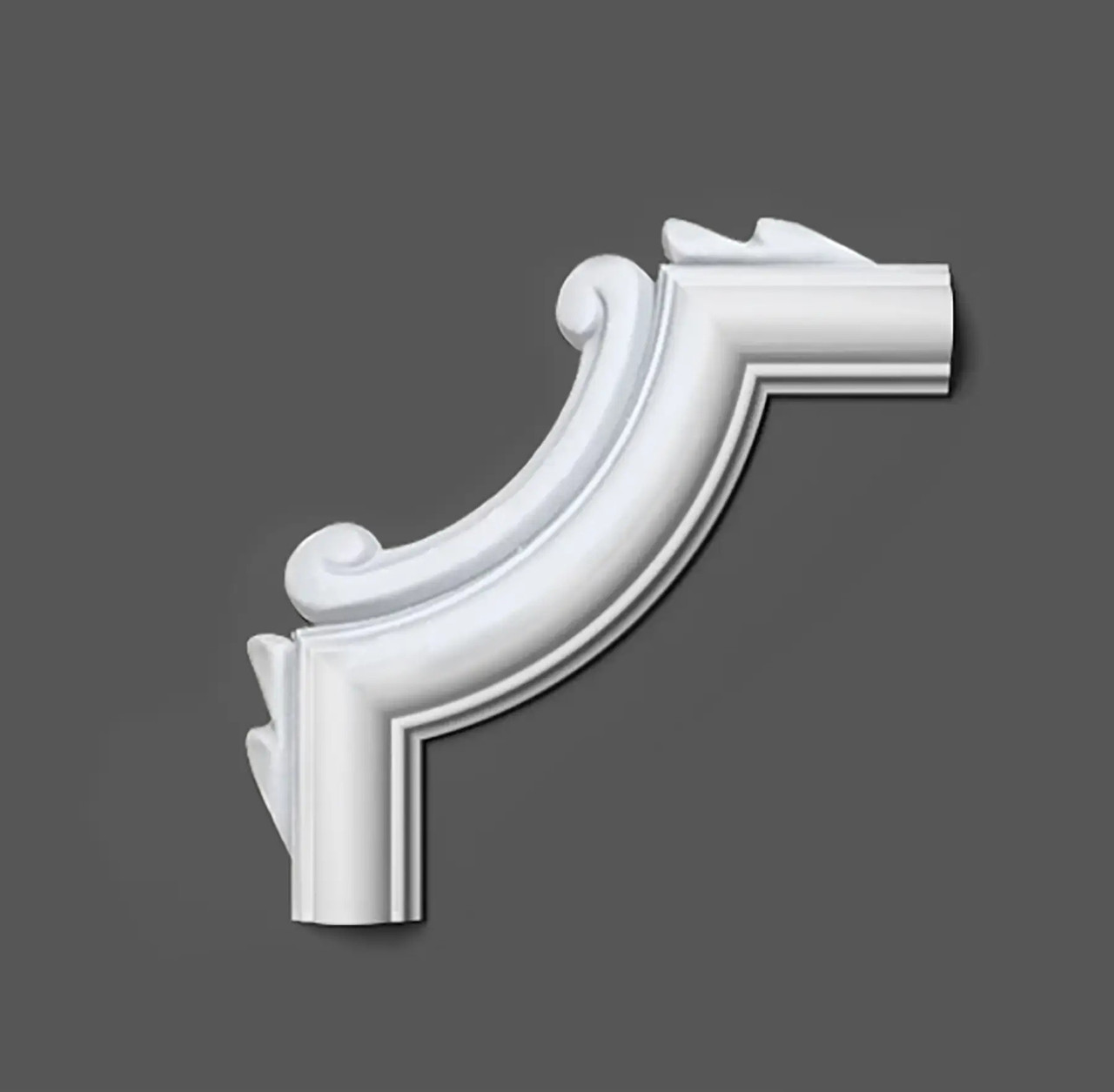 Кутовий елемент поліуретановий Grand Decor HCR 516-2, фото 1