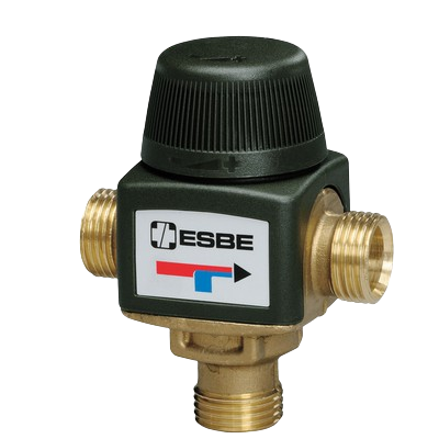 Триходовий змішувальний клапан Esbe VTA 312 35-60°C DN15 Ø1/2", фото 1