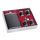 Фляга з нержавійки , 4 стаканчика та лійка, фото 3