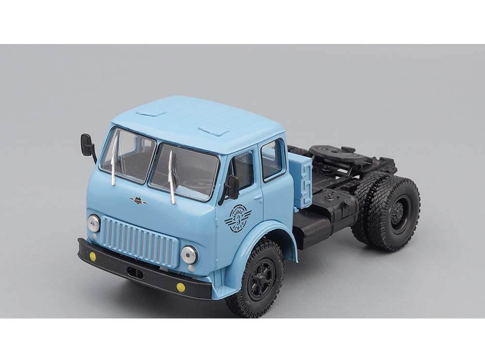 Модель Вантажівка МАЗ-504 Сідельний тягач 1963 (синій) | Наш Автопром, фото 1