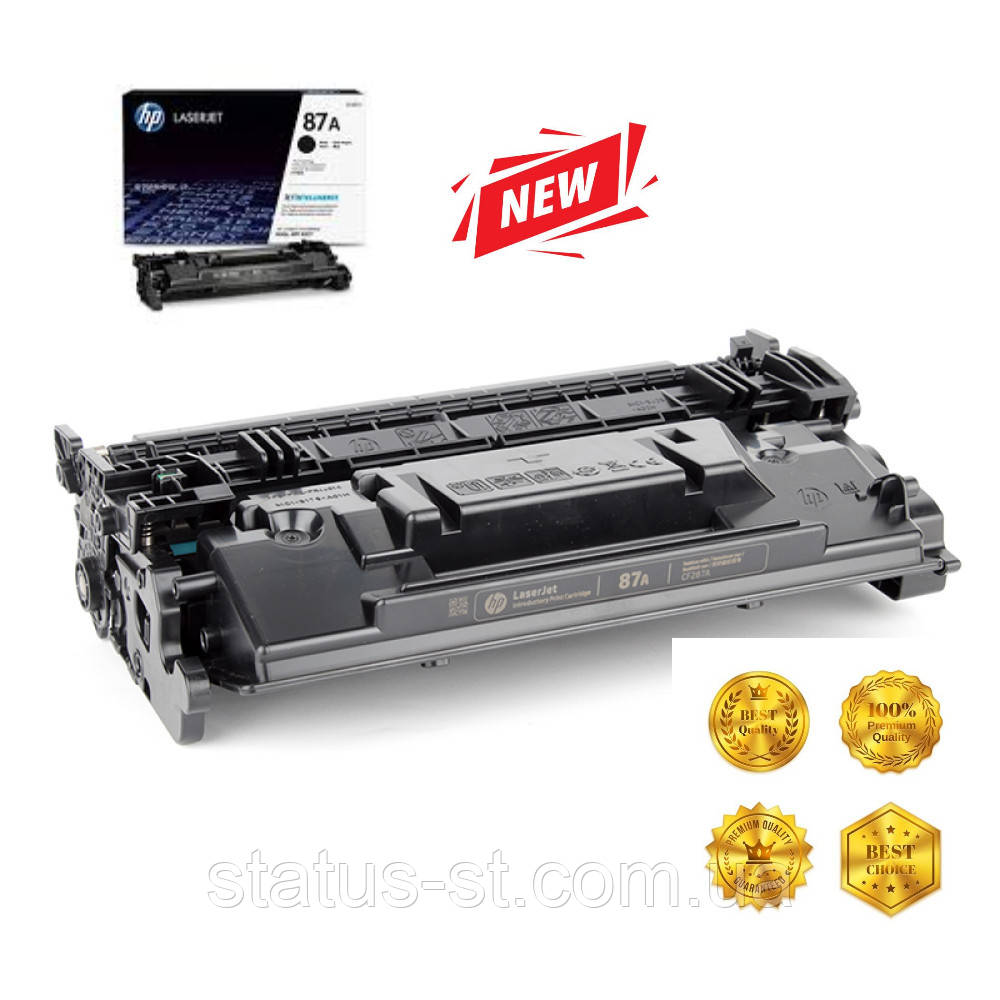 Картридж HP 87A (CF287A) до принтера LJ Enterprise M501n, M501dn, M506dn, M506x, M527c аналог