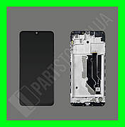 Дисплей ZTE Blade 20 Smart 2019 (V2050) / Blade 10 Prime (версія 2) із сенсором та рамкою, чорний (оригінальні комплектуючі)