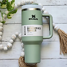 Термос термочашка Stanley Quencher H2.0 Tumbler з нержавіючої сталі Олива 1,18 л KT6007801, фото 4