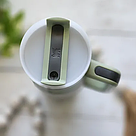 Термос термочашка Stanley Quencher H2.0 Tumbler з нержавіючої сталі Олива 1,18 л KT6007801, фото 3